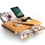 Bamboo Chopping Board With Storage